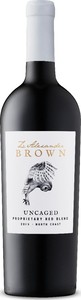 Z. Alexander Brown Uncaged Proprietary Red Blend 2015, North Coast Bottle