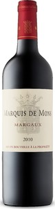 Château Marquis De Mons 2010, Second Wine Of Château La Tour De Mons, Ac Margaux Bottle