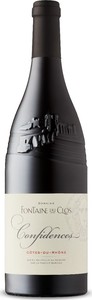 Fontaine De Clos Confidences 2014, Ap Côtes Du Rhône Bottle
