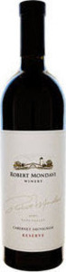 Robert Mondavi Reserve Cabernet Sauvignon To Kalon Vineyard 1999, Napa Valley Bottle