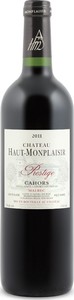 Château Haut Monplaisir Prestige Cahors Malbec 2012, Ac Cahors Bottle
