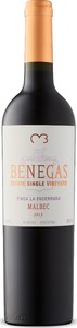 Benegas Estate Single Vineyard Malbec 2013, Gualtallary, Uco Valley, Mendoza Bottle
