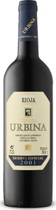 Urbina Reserva Especial 2001, Doca Rioja Bottle