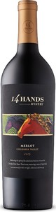 14 Hands Merlot 2015, Columbia Valley Bottle