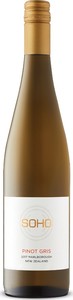 Soho White Collection Pinot Gris 2017 Bottle