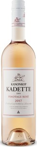 Kanonkop Kadette Pinotage Rosé 2017, Wo Stellenbosch Bottle