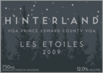 Hinterland Les Etoiles 2013, VQA Prince Edward County Bottle