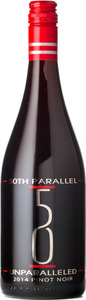 50th Parallel Unparalleled Pinot Noir 2015, Okanagan Valley Bottle