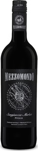 Mezzomondo Sangiovese Merlot 2016, Puglia Bottle
