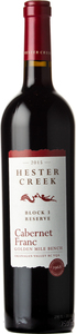 Hester Creek Cabernet Franc Reserve Block 3 2015, Okanagan Valley Bottle