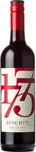 Bench 1775 Groove Red 2016, Okanagan Valley Bottle