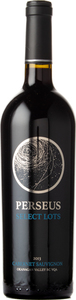 Perseus Select Lots Cabernet Sauvignon 2013, Okanagan Valley Bottle