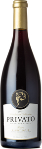 Privato Vineyard And Winery Tesoro Pinot Noir   Woodward Collection 2015 Bottle