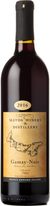 Matos Winery Gamay   Noir 2016 Bottle