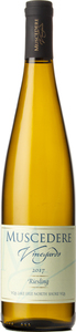Muscedere Vineyards Riesling 2017, Lake Erie North Shore Bottle