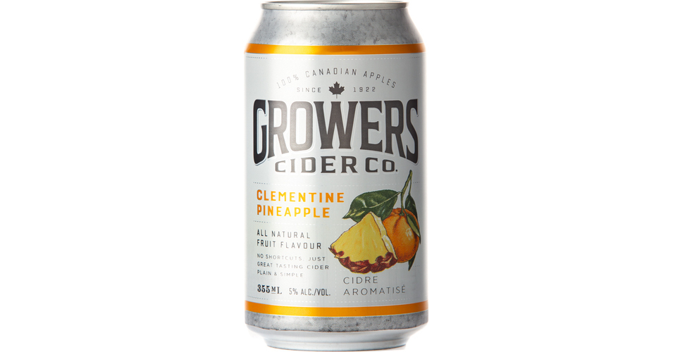 Growers Cider Co. Clementine Pineapple Expert wine ratings and wine