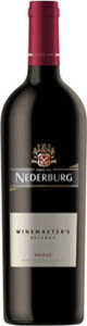 Nederburg Winemaster's Reserve Shiraz 2016, Western Cape Bottle