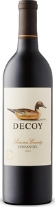 Decoy Zinfandel 2016, Sonoma County Bottle