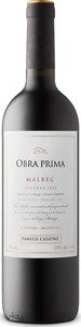 Obra Prima Reserva Malbec 2014, Luján De Cuyo, Mendoza Bottle