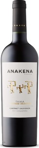 Anakena Tama Vineyard Selection Cabernet Sauvignon 2015, Cachapoal Valley Bottle