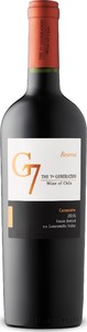 G7 The 7th Generation Reserva Carmenère 2016, Loncomilla Valley, Estate Btld. Bottle