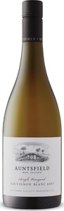 Auntsfield Single Vineyard Sauvignon Blanc 2017, Southern Valleys Bottle