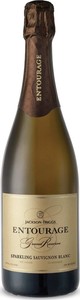Jackson Triggs Entourage Grand Reserve Sparkling Sauvignon Blanc 2015, Traditional Method, VQA Niagara Peninsula, Ontario Bottle