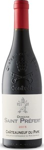 Domaine Saint Préfert Châteauneuf Du Pape 2015 Bottle