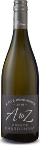 A To Z Wineworks Chardonnay 2016, Oregon Bottle