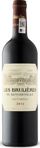 Les Brulières De Beychevelle 2014, Ac Haut Médoc Bottle