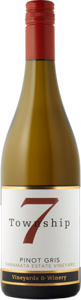 Township 7 Reserve Pinot Gris Naramata Estate Vineyards 2017, Okanagan Valley Bottle