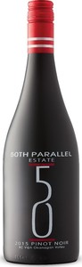 50th Parallel Pinot Noir 2015, Okanagan Valley Bottle