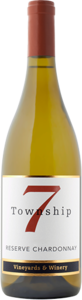 Township 7 Reserve Chardonnay Becker Vineyard 2017 Bottle