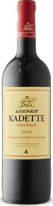 Kanonkop Kadette Pinotage 2015, Wo Stellenbosch Bottle