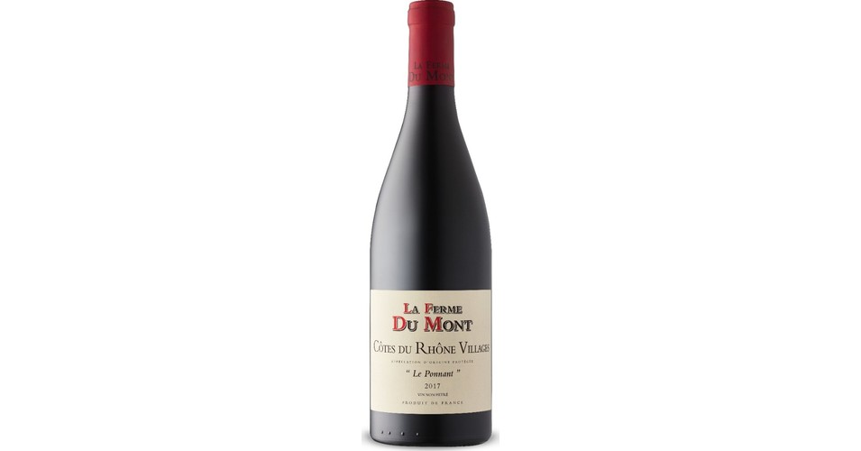 La Ferme Du Mont Le Ponnant Côtes Du Rhône Villages 2017 Expert wine
