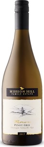 Mission Hill Reserve Pinot Gris 2017, BC VQA Okanagan Valley Bottle