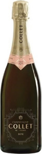 Champagne Collet Brut Rosé, Aÿ Champagne  Bottle