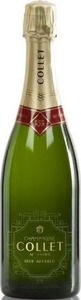 Champagne Nv Collet Brut Art Deco Bottle