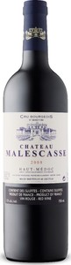 Château Malescasse 2008, Cru Bourgeois, Ac Haut Médoc Bottle