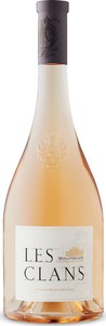 Château D'eslans Les Clans Rosé 2017, Ap Côtes De Provence, France Bottle