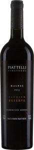 Piattelli Premium Reserve Malbec 2017 Bottle