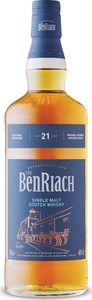 Benriach 21 Year Old Single Malt Scotch Whisky, Scotland (700ml) Bottle