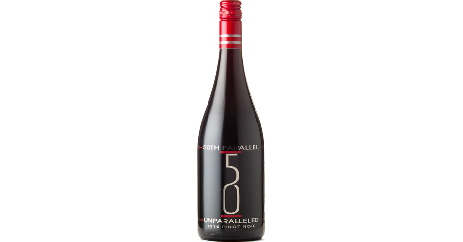 50th Parallel Unparalleled Pinot Noir 2016 Expert Wine Ratings And Wine Reviews By WineAlign