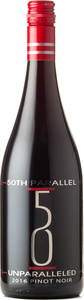 50th Parallel Unparalleled Pinot Noir 2016, VQA, Okanagan Valley Bottle