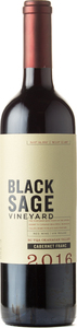Black Sage Cabernet Franc 2016, Okanagan Valley Bottle