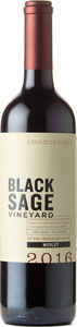 Black Sage Merlot 2016, Okanagan Valley Bottle