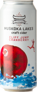 Muskoka Lakes Cliff Jump Cranberry Cider (375ml) Bottle