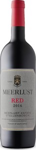 Meerlust Red 2016, Wo Stellenbosch Bottle