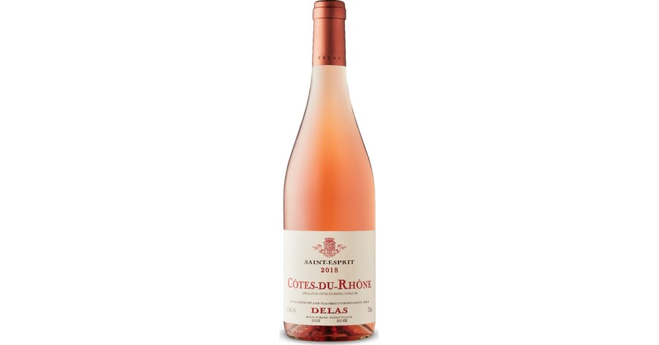 Delas Frères Saint Esprit Côtes Du Rhône Rosé 2018 Expert wine ratings and wine reviews by