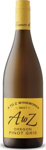A To Z Pinot Gris 2017, Oregon Bottle